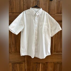 Ariat White Casual Button Down Shirt